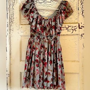 Pins and Needles Chiffon Dress